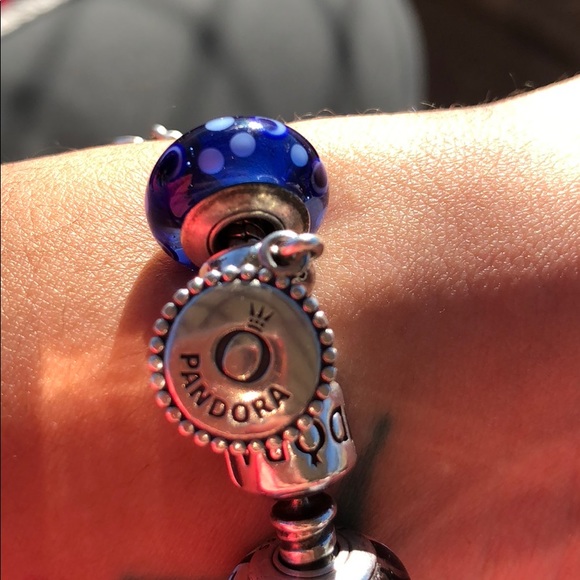 2 charms, Murano glass& retired TX rangers charm - Picture 2 of 4